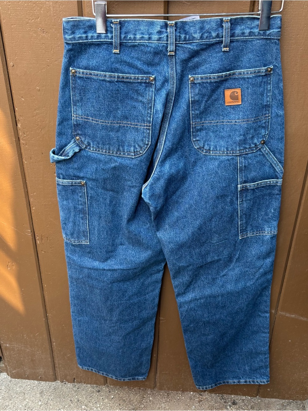 Carhartt Double knee denim 32x30 loose original fit 873-DST